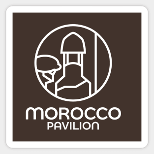 Epcot Morocco Logo Sticker